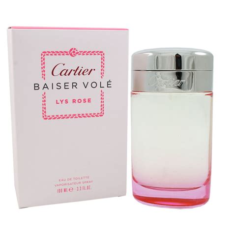 cartier parfum baiser vole rose|cartier baiser vole 100ml.